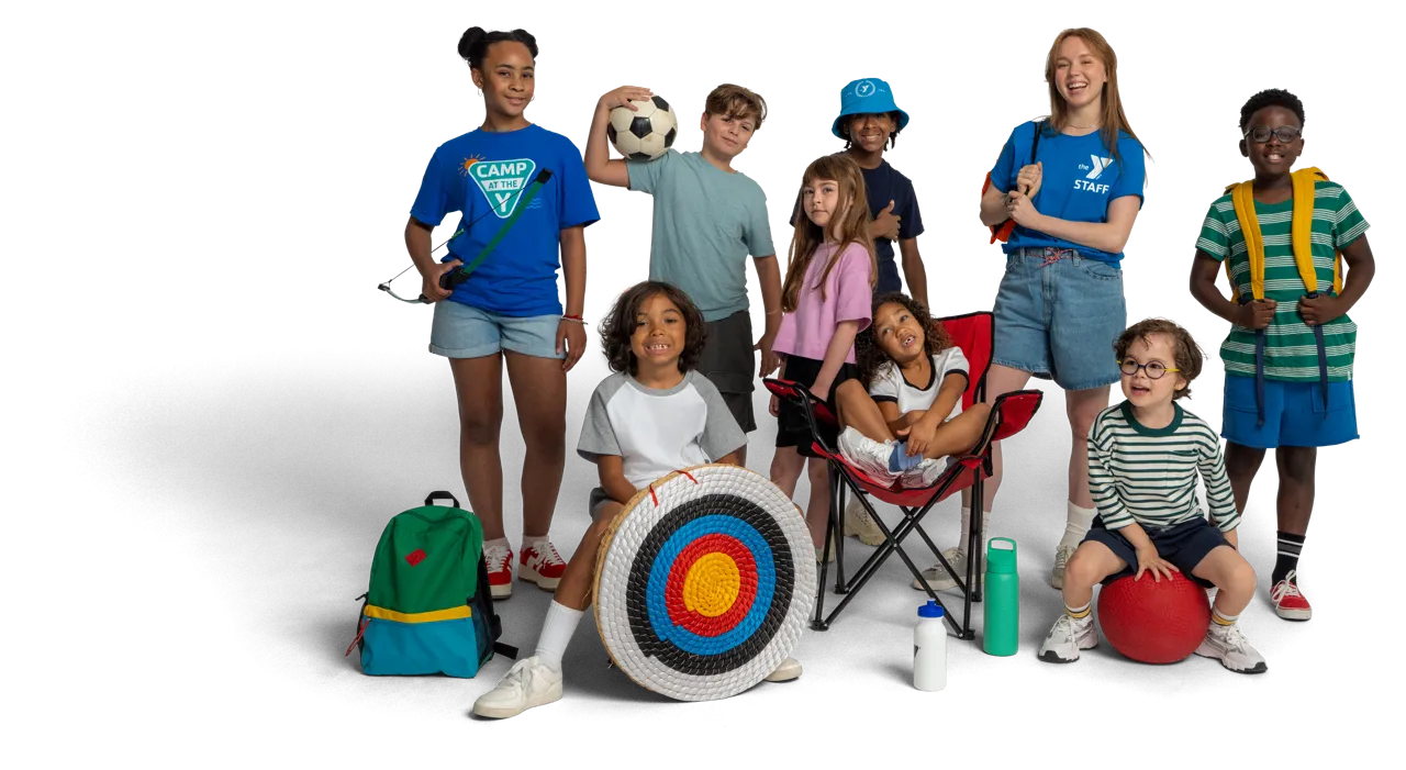 YMCA summer campers