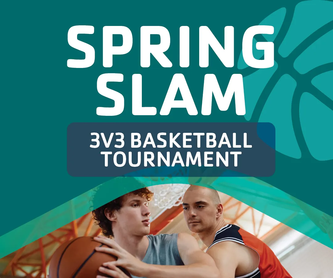 3-on-3 Basketball Tournament Event Graphic